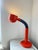 Vintage Space Age Orange Metal Table Lamp, 1970s For Sale - Image 15 of 16