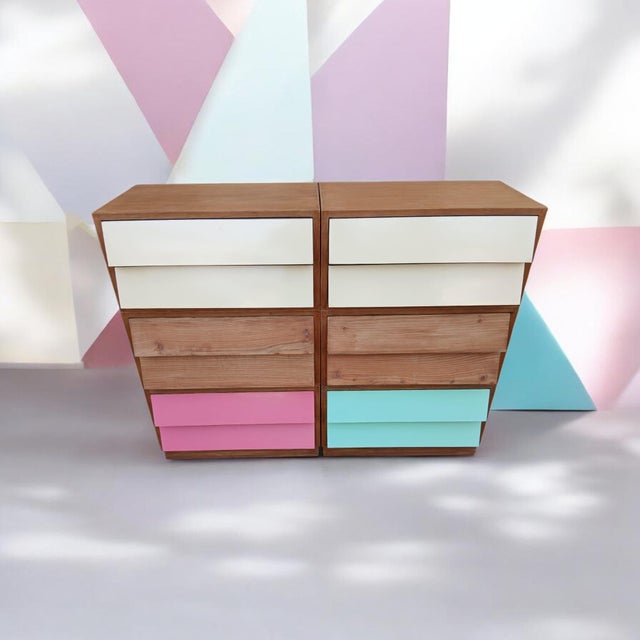 Vintage Chests of Drawers, 1960s, Set of 2 For Sale - Image 3 of 8