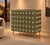 Not Yet Made - Made To Order Olive Green Murano Glass Sphere Cabinet from Justfurnituress SRL For Sale - Image 5 of 6