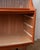 1960s Danish Teak Secretary Desk Attributed to Gunnar Falsig - Sliding Glass Doors For Sale - Image 9 of 18