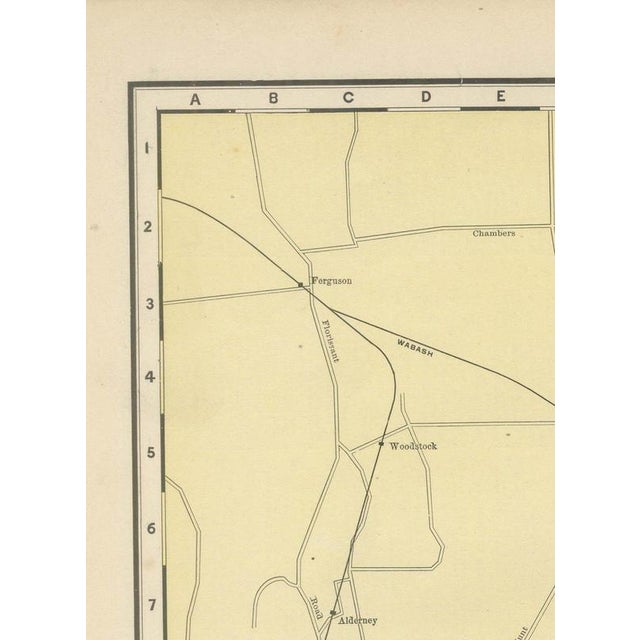 Antique Map of St. Louis with Forest Park from Rand McNally, 1899 For Sale - Image 6 of 12