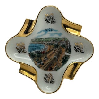 1950s Nice Limoges Ceramic Dish For Sale