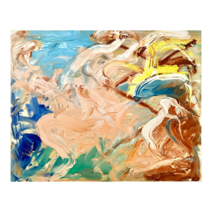 Abstract Oil Painting on Canvas by Matthew Izzo