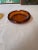 Pair of Vintage Amber Colored Ashtrays For Sale In Atlanta - Image 6 of 10