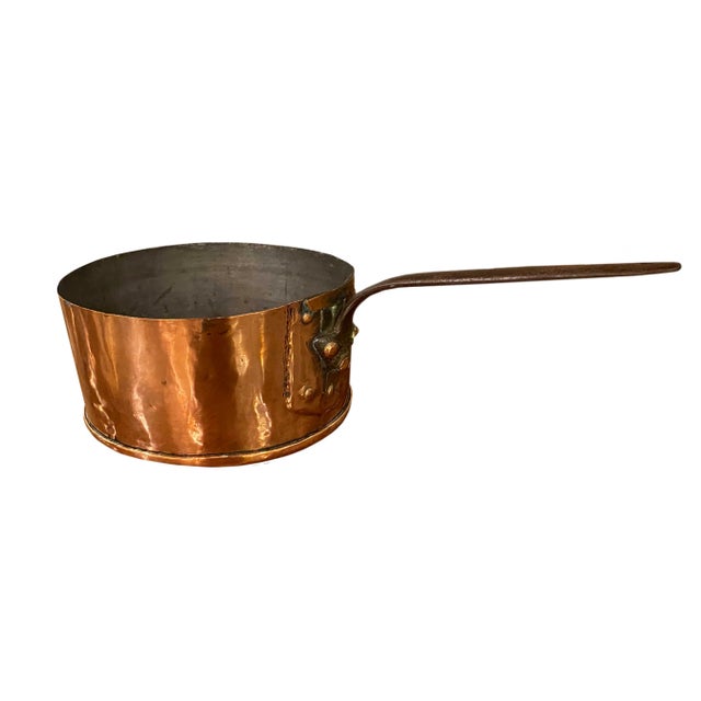 French Country 19th Century Copper Pot, England For Sale - Image 3 of 5