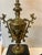Late 19th Century French Ormulo 6 Arm Candelabra Pair in Gold Brass With Marble Bases For Sale - Image 5 of 10