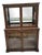 Display Cabinet in Burr Walnut For Sale