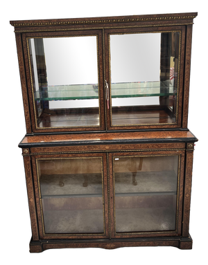 Display Cabinet in Burr Walnut