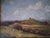 A moody and expressive original oil painting on canvas by noted Scottish artist Taylor Brown, depicting the ruins of...