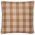 Contemporary Schumacher Galt Wool Check 18" Pillow in Coffee For Sale - Image 3 of 3