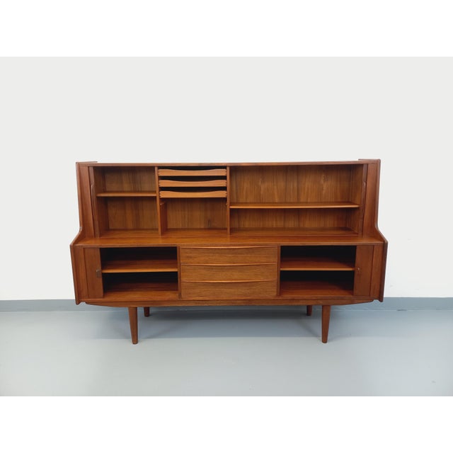 Vintage Scandinavian Sideboard by Ib Kofod-Larsen for Faarup Møbelfabrik, 1960s For Sale - Image 12 of 18