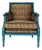 Vintage Louis XVI Carved Wooden Armchair For Sale
