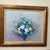 Mid 20th Century Original Still Life Painting on Canvas Richly Arranged Bouquet by Robert Cox(1934-2001) Framed For Sale - Image 12 of 12