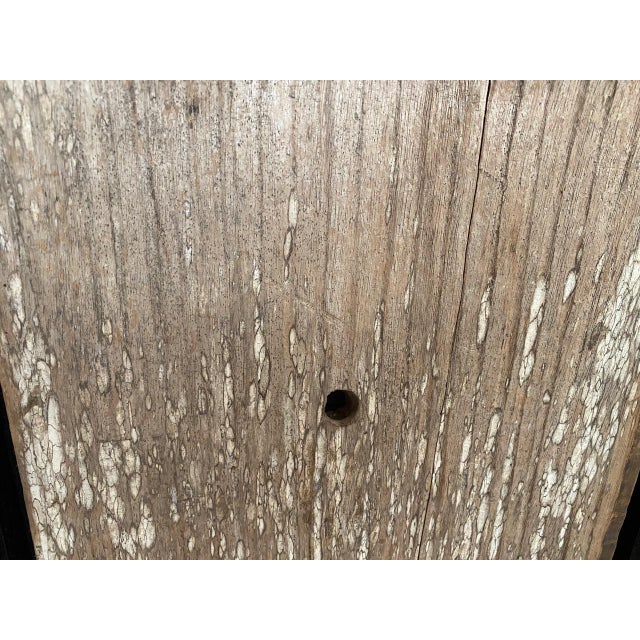 1900 - 1909 Framed Antique Hand Carved Panel For Sale - Image 5 of 5