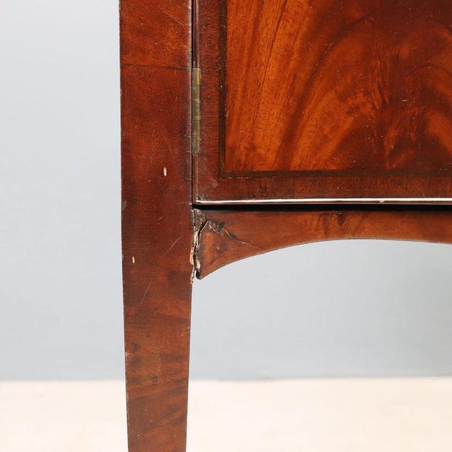 Wood Vintage Mahogany Feather Sideboard For Sale - Image 7 of 12