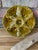 1950s French Gien Majolica Olive Green Oyster Plate For Sale - Image 15 of 16