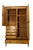 Art Nouveau French Dressing Armoire Beveled Mirror, 1920 For Sale - Image 11 of 18