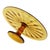 1930s Art Deco Amber Tart Plate Dish from Verrerie de Scailmont, 1930s For Sale - Image 5 of 13