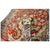 Antique Persian Tabriz Wool 3x5 Red & Navy Handmade Area Rug #1143878 For Sale - Image 11 of 12
