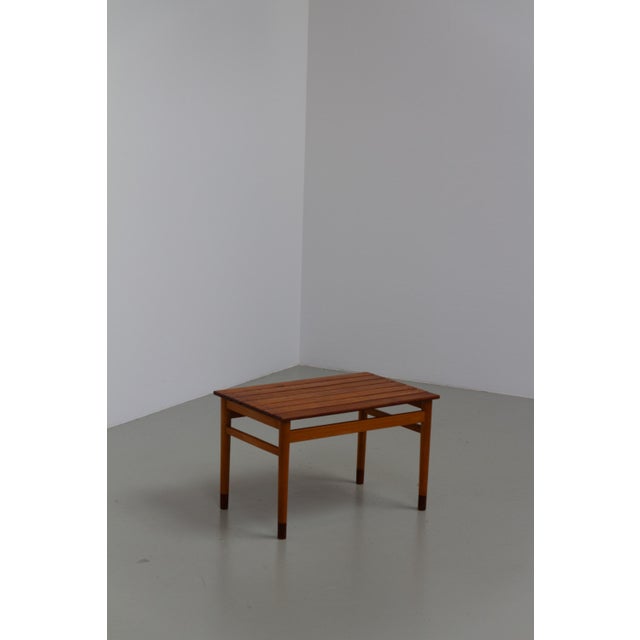 Danish Modern Bench or Table in Teak and Beech, 1950s For Sale - Image 6 of 18