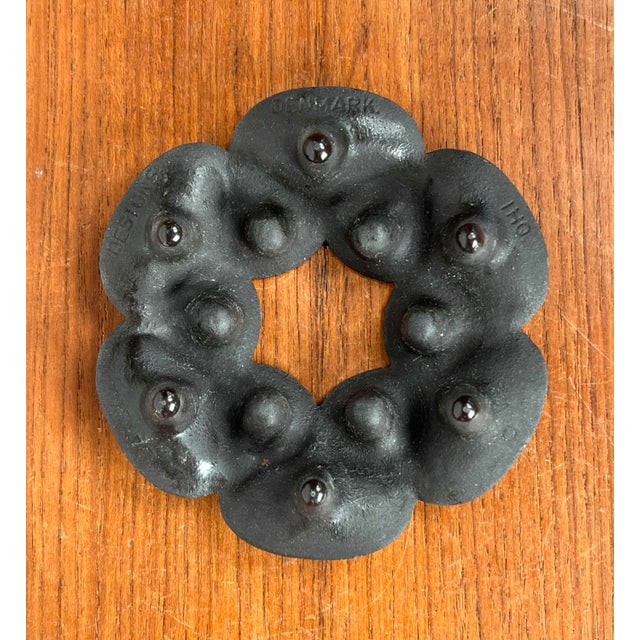 Mid-Century Modern Danish Brutalist Cast Iron Candleholder by Jens Harald Quistgaard, 1960s For Sale - Image 15 of 18