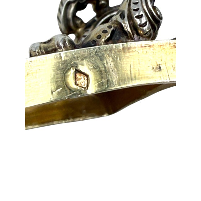 Gun-Shaped Silver Vermeil Snuff Cigarette Box, France, Early 20th Century For Sale - Image 14 of 17