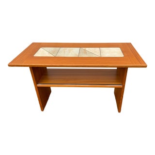 1970s Mid Century Danish Modern Sofa Table by Gangso Mobler Denmark For Sale