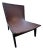Cb2 Morada Leather Weave Accent Chair For Sale