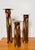 1970s 1970s Thomas Roy Markusen Brutalist Copper Candle Holders - Set of 3 For Sale - Image 5 of 8