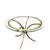 The Gilt Round Iron Table by Roger Thibier is a striking example of refined French design, where sculptural form meets...