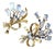 Mid 20th Century Raymond C. Yard Retro Yellow Moonstone, Sapphire and Diamond Brooches, 2 Pieces For Sale