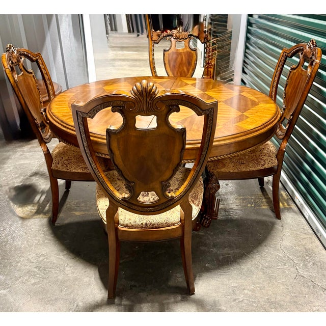 Late 20th Century A.r.t. Old World Dining Set For Sale - Image 11 of 12
