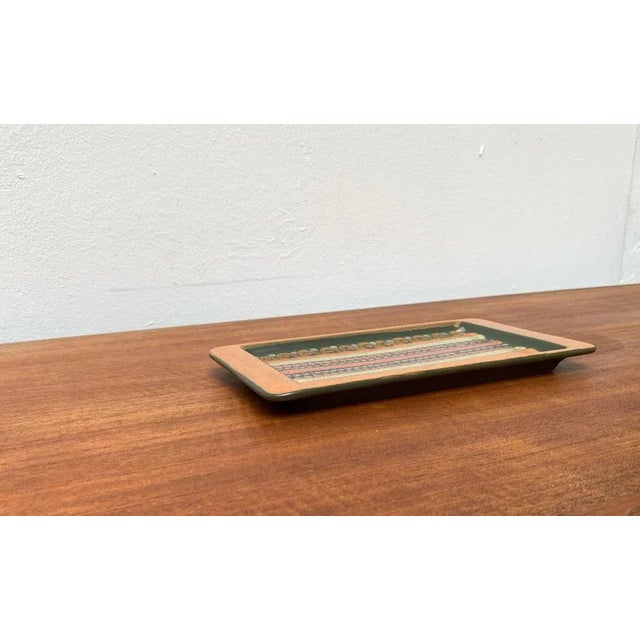 Vintage German Ceramic Plate from Keramik Manufaktur Kupfermühle, 1970s For Sale - Image 12 of 16