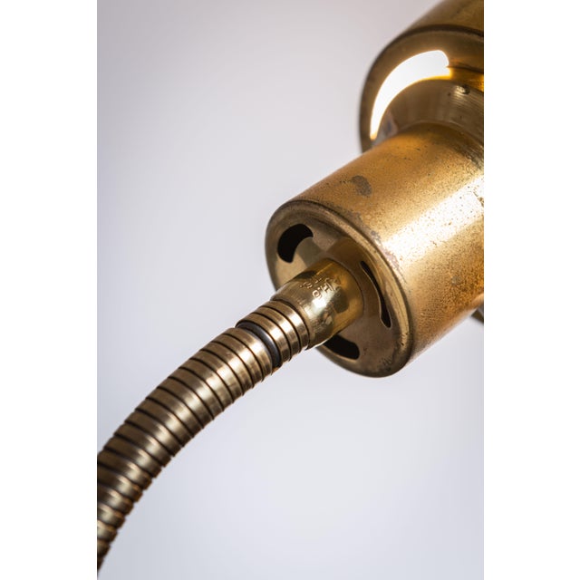 1960s Model 38B Table Clamp Lamp in Brass from BJS Skellefteå, 1960s For Sale - Image 5 of 9
