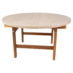 Round Coffee Table by Hans J. Wegner for PP Møbler, 1960s