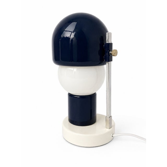 Vintage Italian Space Age Table Lamp by Gcme Pistoia, 1960s For Sale - Image 3 of 12