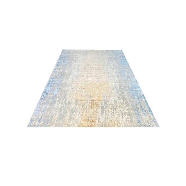 1990s 1990s Handwoven Modern Abstract Area Rug 12x15 For Sale - Image 5 of 12