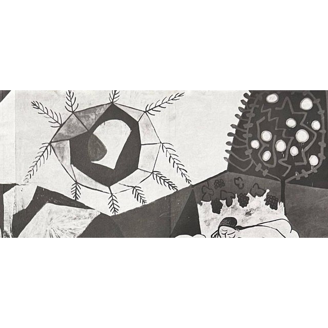 Pablo Picasso, La Guerre et la Paix Collotype, 1954, Lithograph For Sale - Image 4 of 7