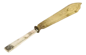 Silver Cake Knife, Poland, 1960s