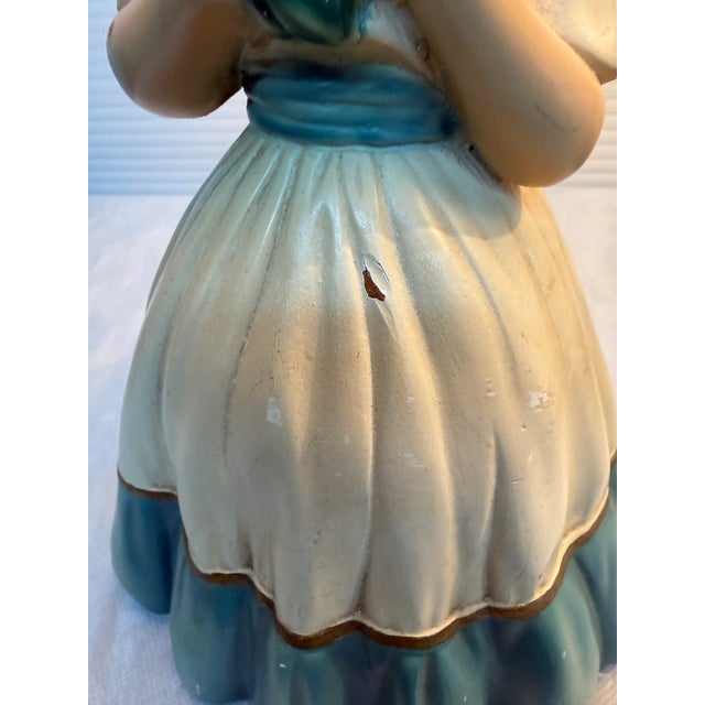 Vintage Ceramic Figurine Table Lamps, Pair For Sale In San Francisco - Image 6 of 12