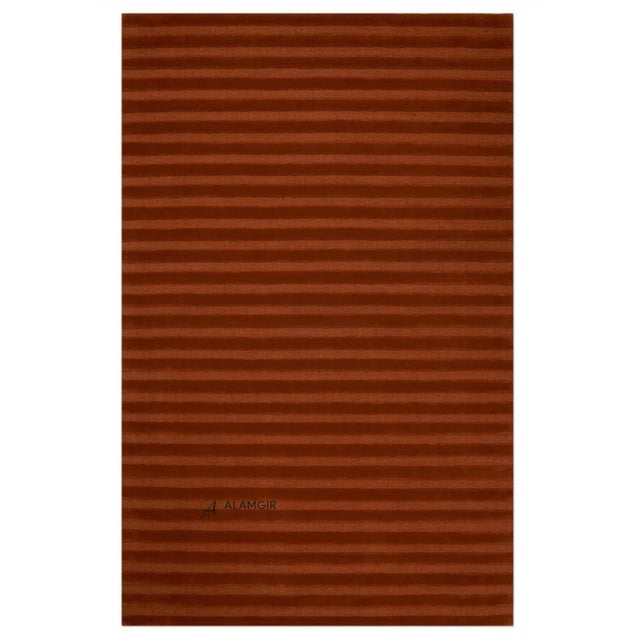 Cinnamon Ridge Hand-Tufted Wool Rug For Sale