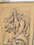 Paper Alex Gamburg Drawing of Moses Law Giver Late 20th For Sale - Image 7 of 12