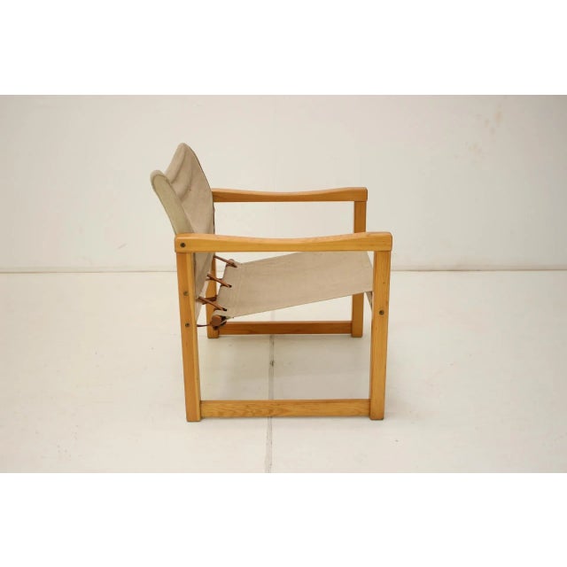 Scandinavian Safari Armchair by Karin Mobring, 1980s For Sale - Image 9 of 12