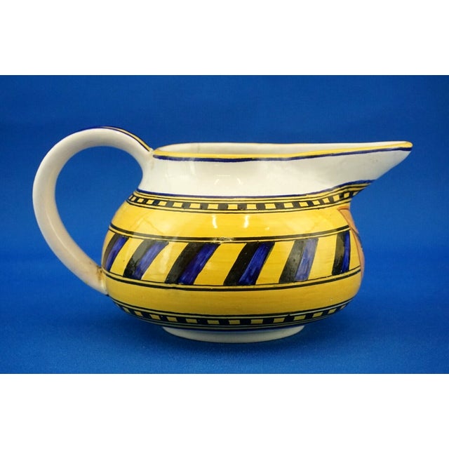 Majolica Ceramic Jug with Coat of Arms and Double-Headed Eagle by Dino Rofi for Santa Lucia, Siena, Italy, 1920s For Sale - Image 10 of 18