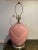 1980 Art Deco Shell Style Pink Table Lamp For Sale - Image 9 of 10