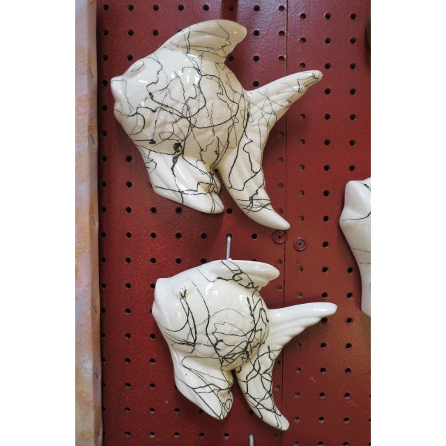 Vintage Mid Century Modern Ceramic Fish Wall Plaques Set of 3 Chairish