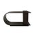 Wood Obsidian Curve Table For Sale - Image 7 of 10