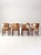 Farmhouse Vintage Old Hickory Hair on Hide Armchairs Set 4 For Sale - Image 3 of 18