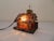 Wood Handmade Sliced Agate ~ Stone Church Art Sculpture ~ Lamp & Music Box ~ Vintage Wedding Chapel Diorama For Sale - Image 7 of 18