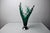 Green Sommerso Vase in Green Murano Glass attributed to Seguso, Italy, 1970s For Sale - Image 8 of 8